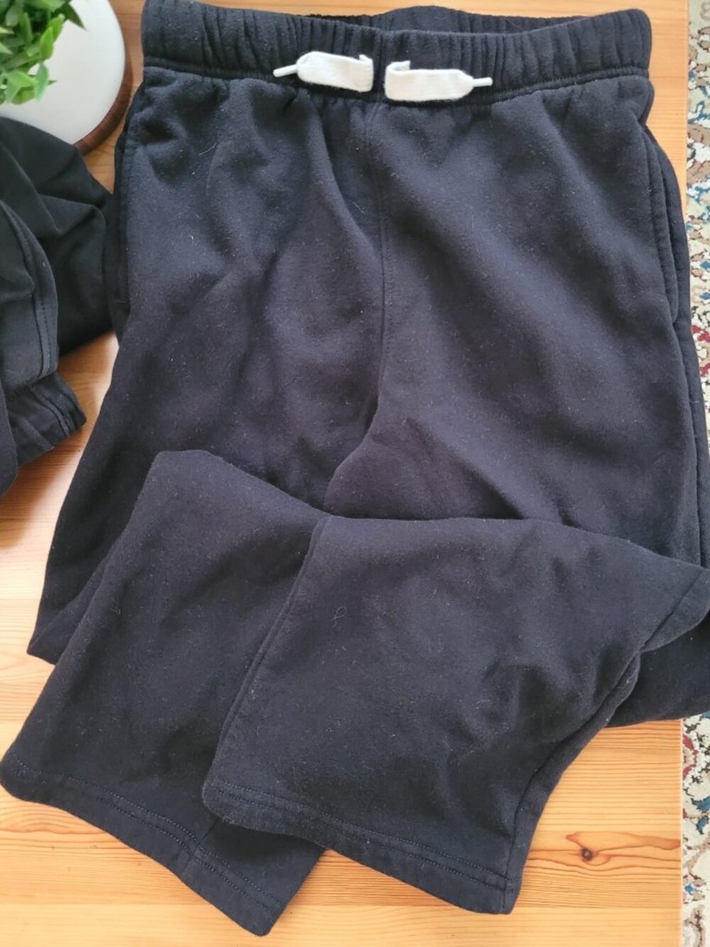 Set of Old Navy Soft Black sweatpants 10-12YO